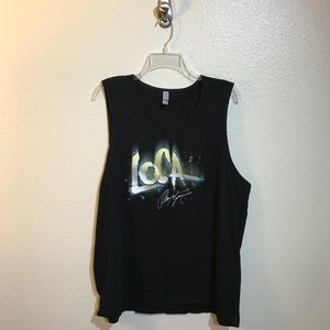 Black Gloria Trevi LOCA XL tank top